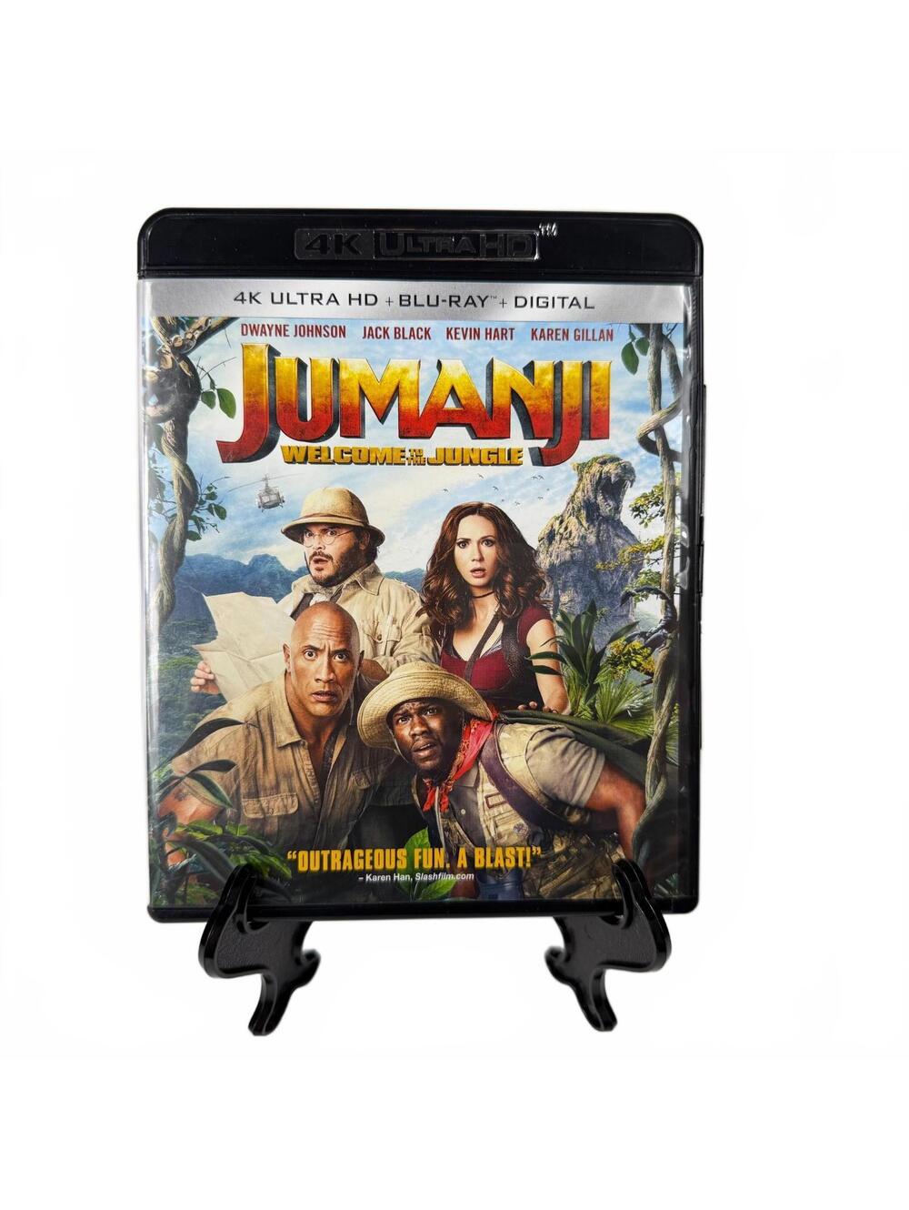 Jumanji: Welcome to the Jungle [ Blu-ray + Digital Download Slip ] No 4K HD Disc